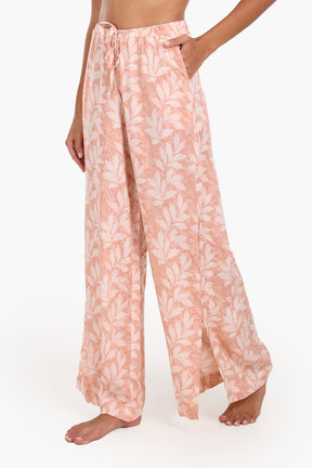 Printed Wide Leg Pyjama Pants