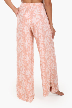 Printed Wide Leg Pyjama Pants