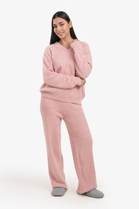 V-Neck Pyjama Set