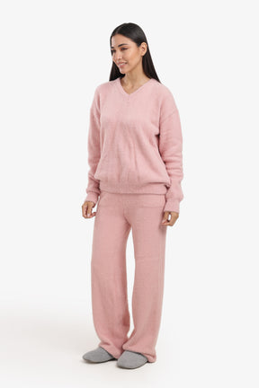 V-Neck Pyjama Set