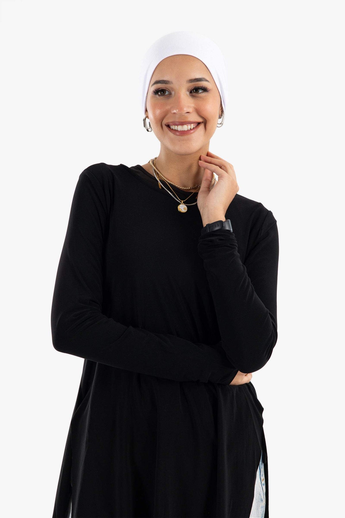 Cotton Hijab Bandana - Carina - كارينا