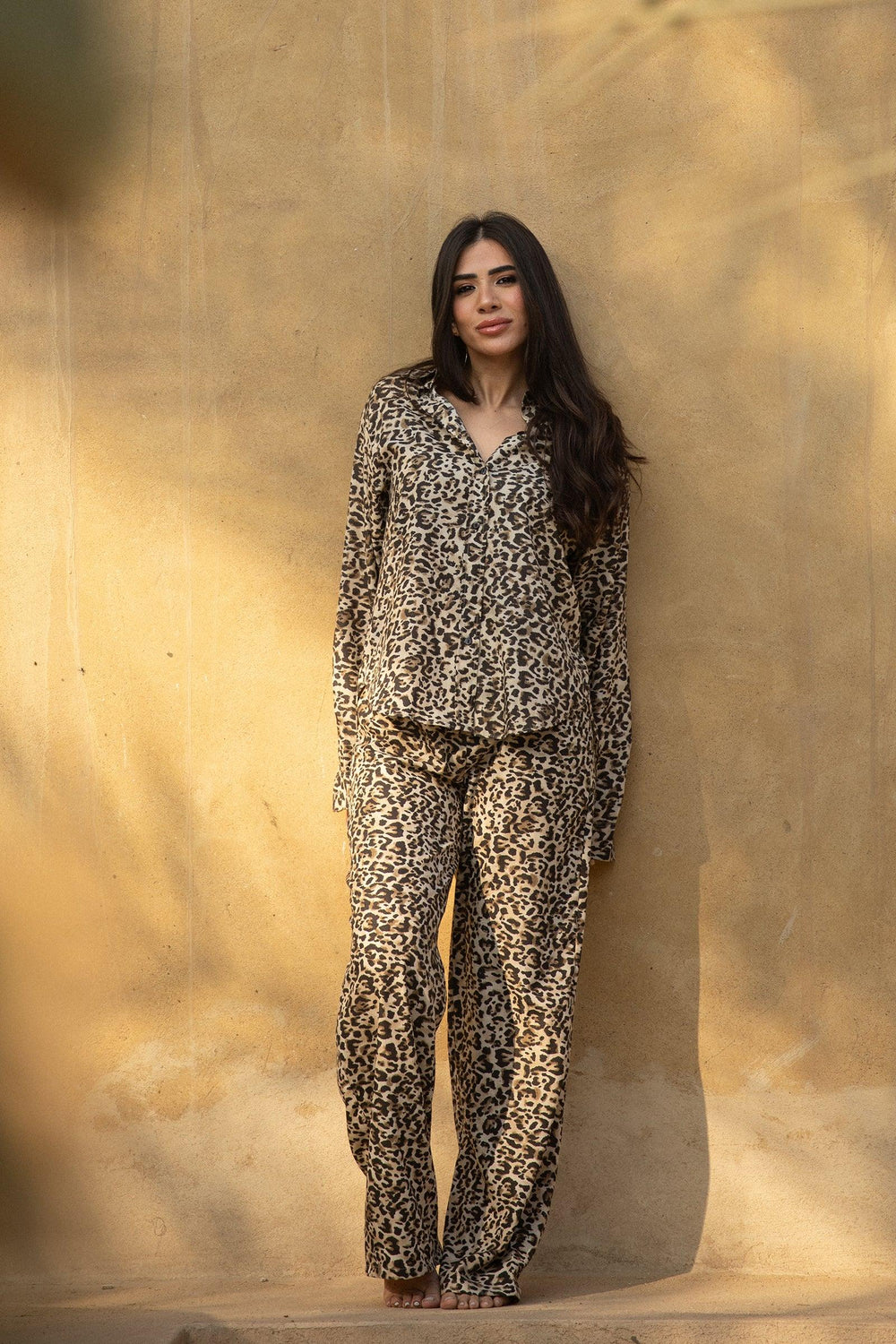 Animal Print Colored Shirt