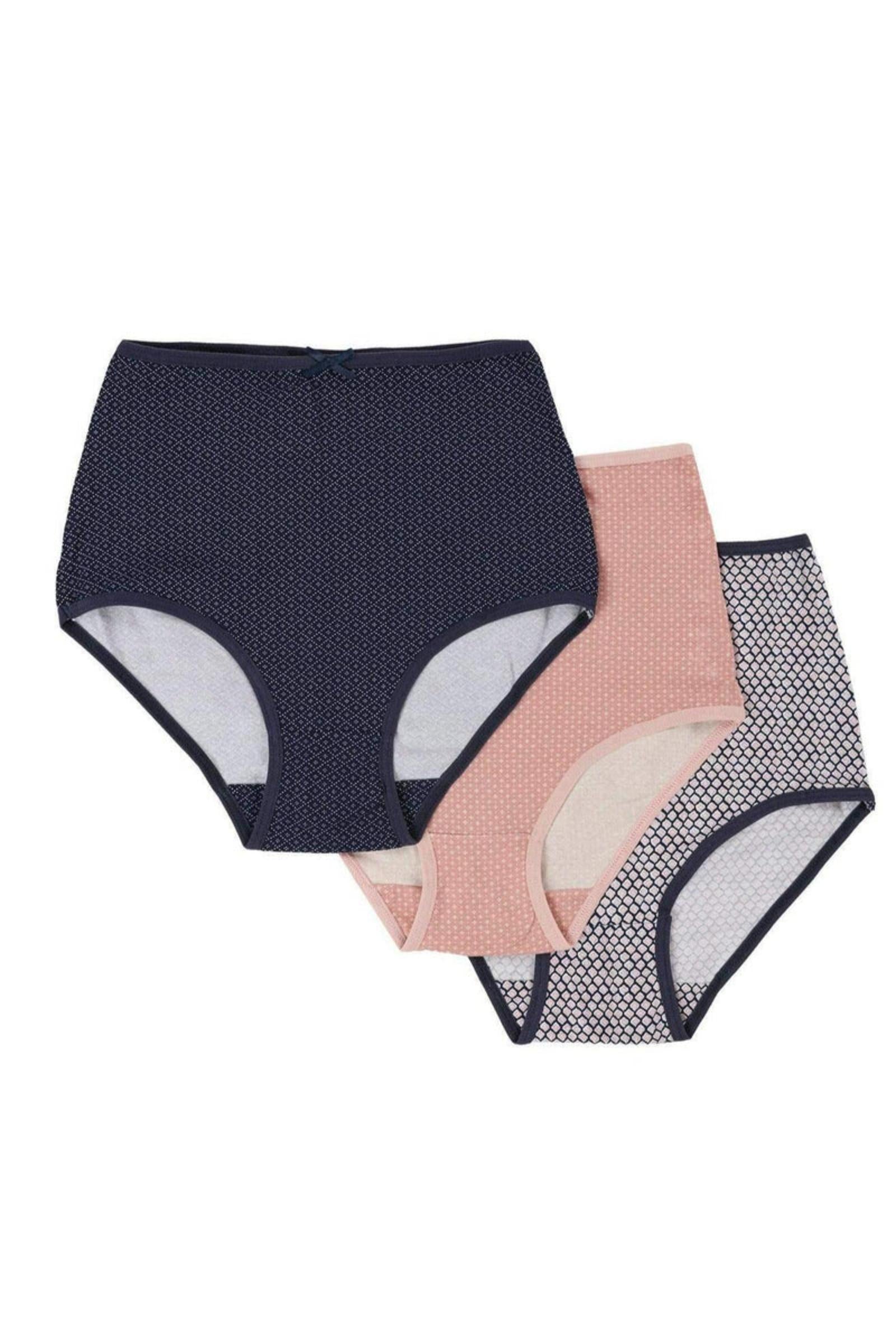 Pack of 3 Colored Full Brief