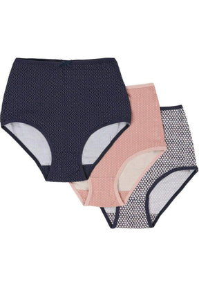 Pack of 3 Colored Full Brief