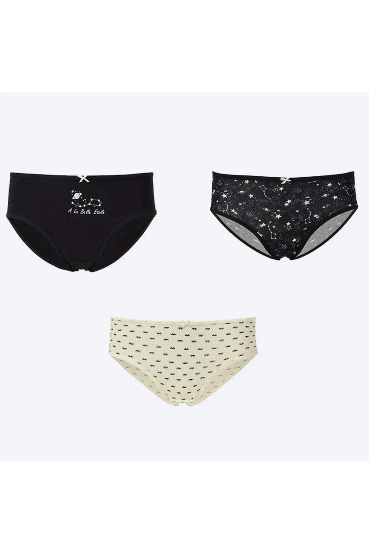 Pack of 3 Cotton Printed Briefs