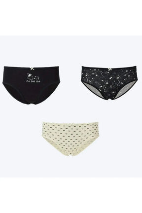 Pack of 3 Cotton Printed Briefs