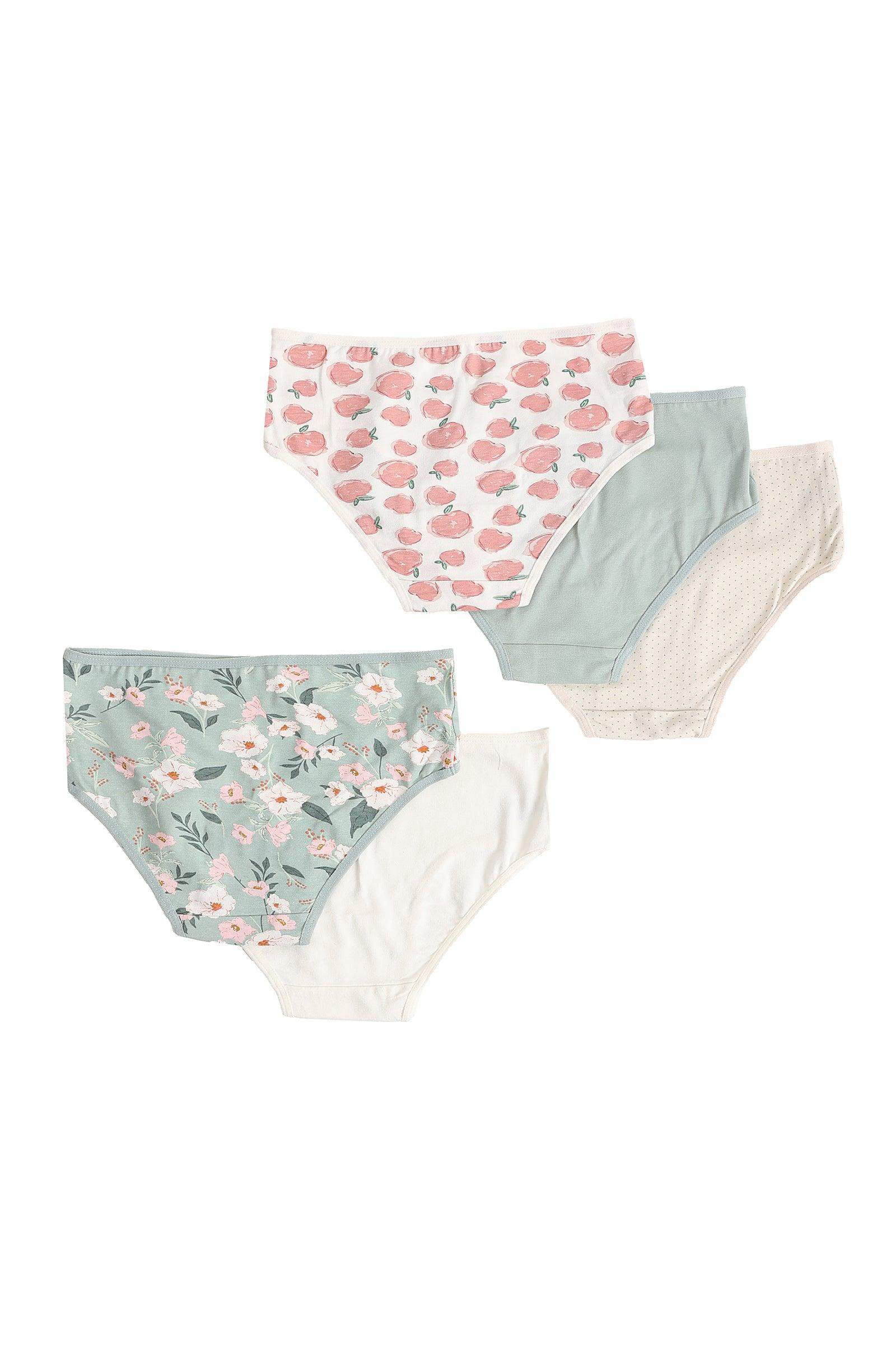 Pack of 5 Colored Brief Panties