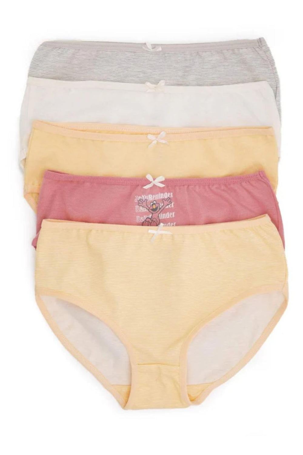 Pack of 10 Girly Brief Panties