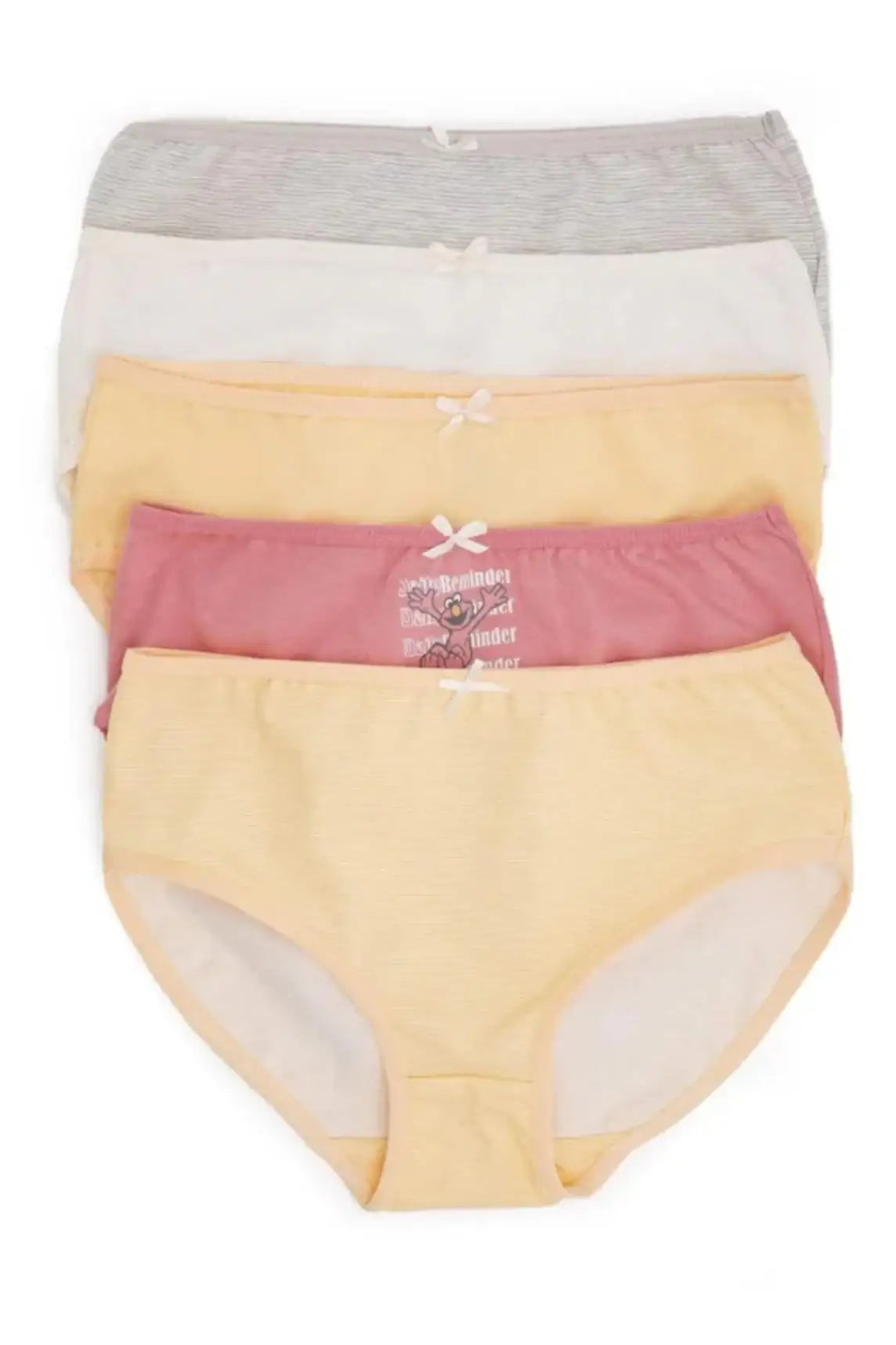 Pack of 10 Girly Brief Panties