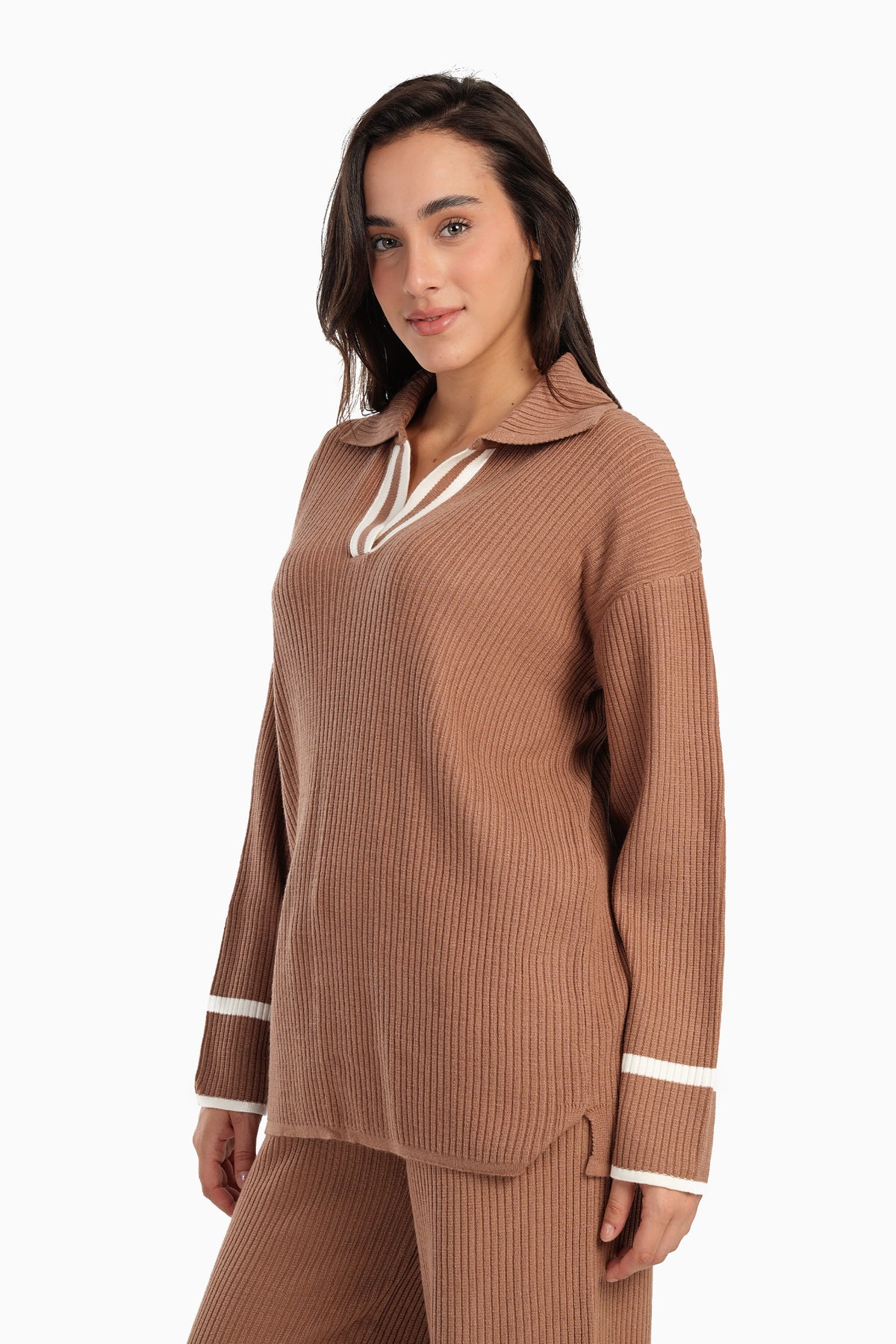 Ribbed Lounge Pullover