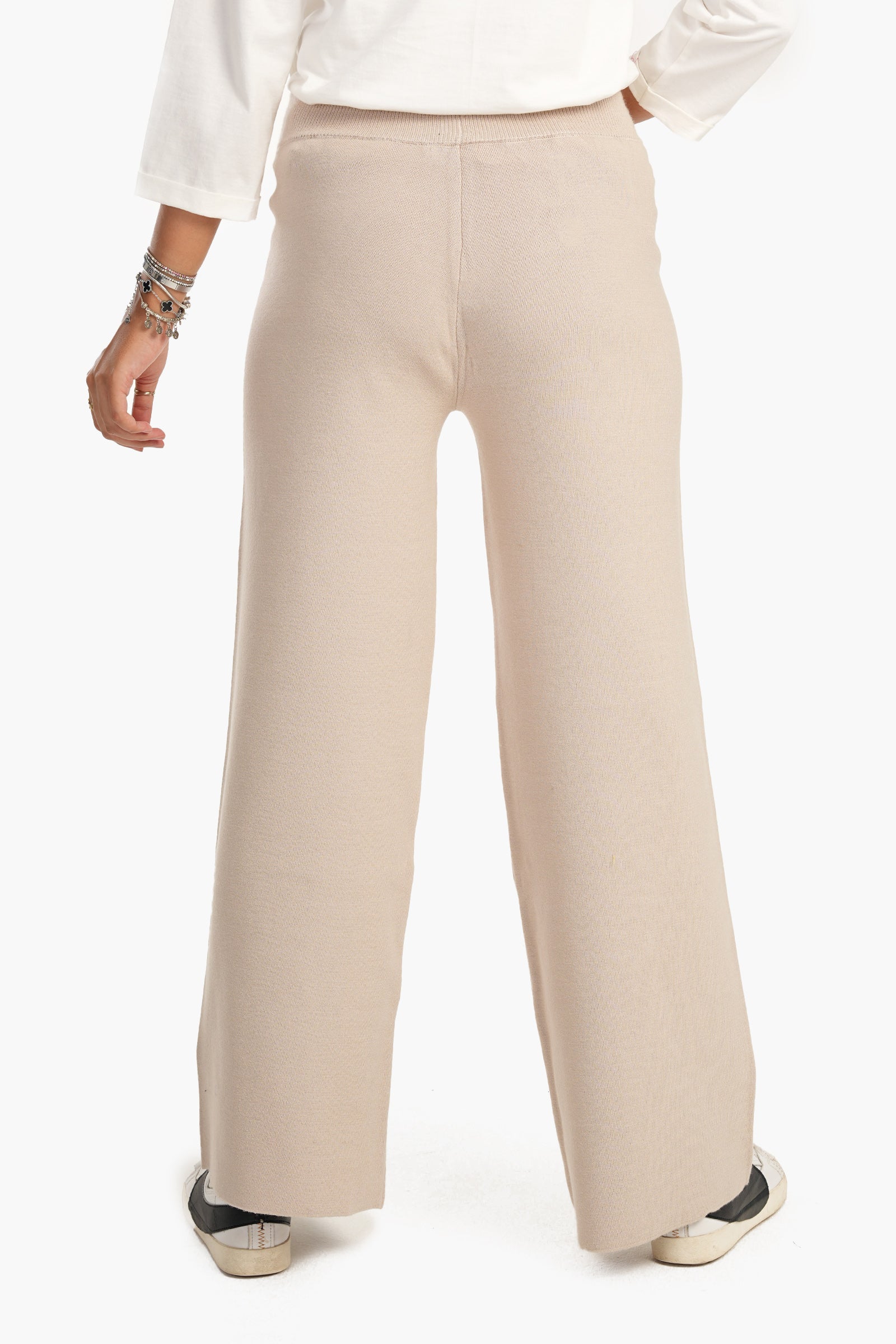 Wool Full Length Pants