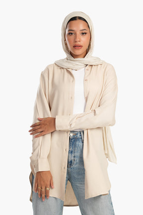 Viscose Asymmetrical Shirt