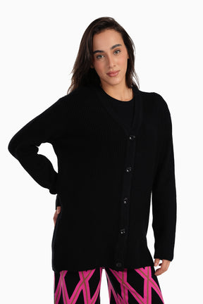 Trico Button Closure Cardigan