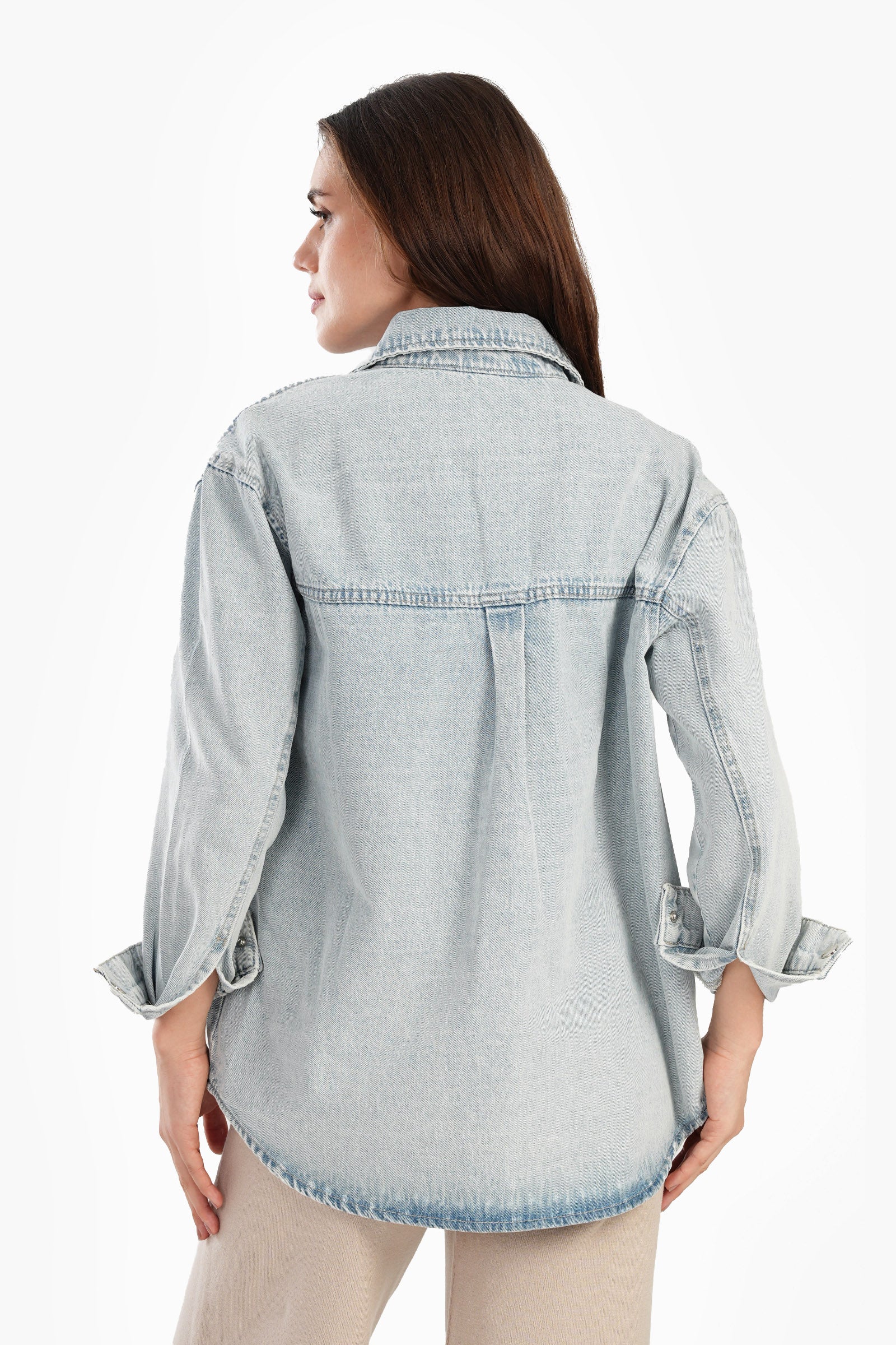 Blue Denim Shirt