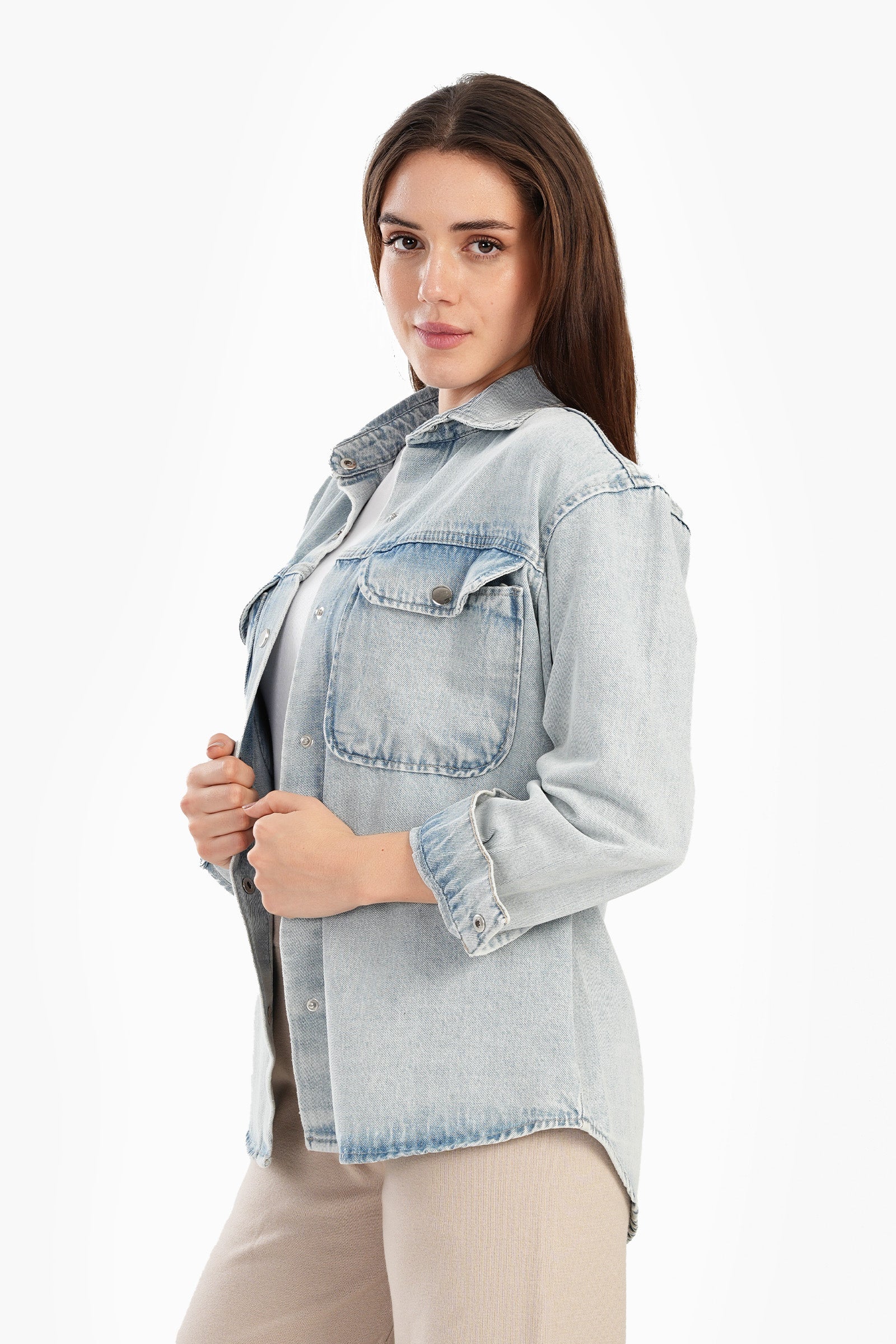 Blue Denim Shirt