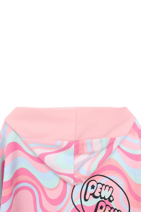 قميص نوم مطبوع اوفرسايز