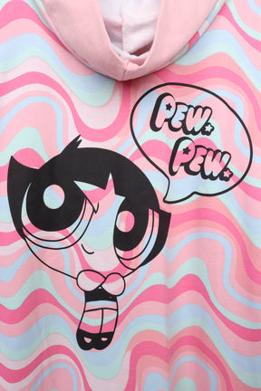 قميص نوم مطبوع اوفرسايز