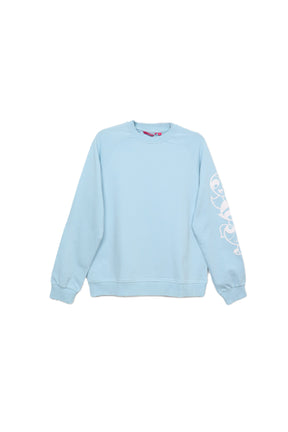 توب بيجامة تيري فرنسي أزرق