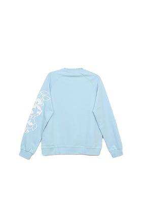 توب بيجامة تيري فرنسي أزرق