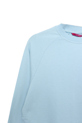 توب بيجامة تيري فرنسي أزرق