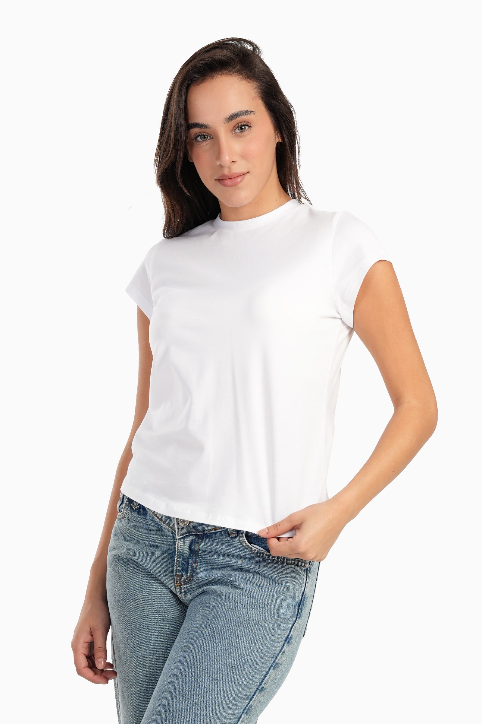 Everyday Cotton Slip On T-Shirt