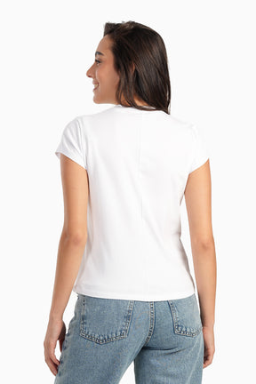 Everyday Cotton Slip On T-Shirt