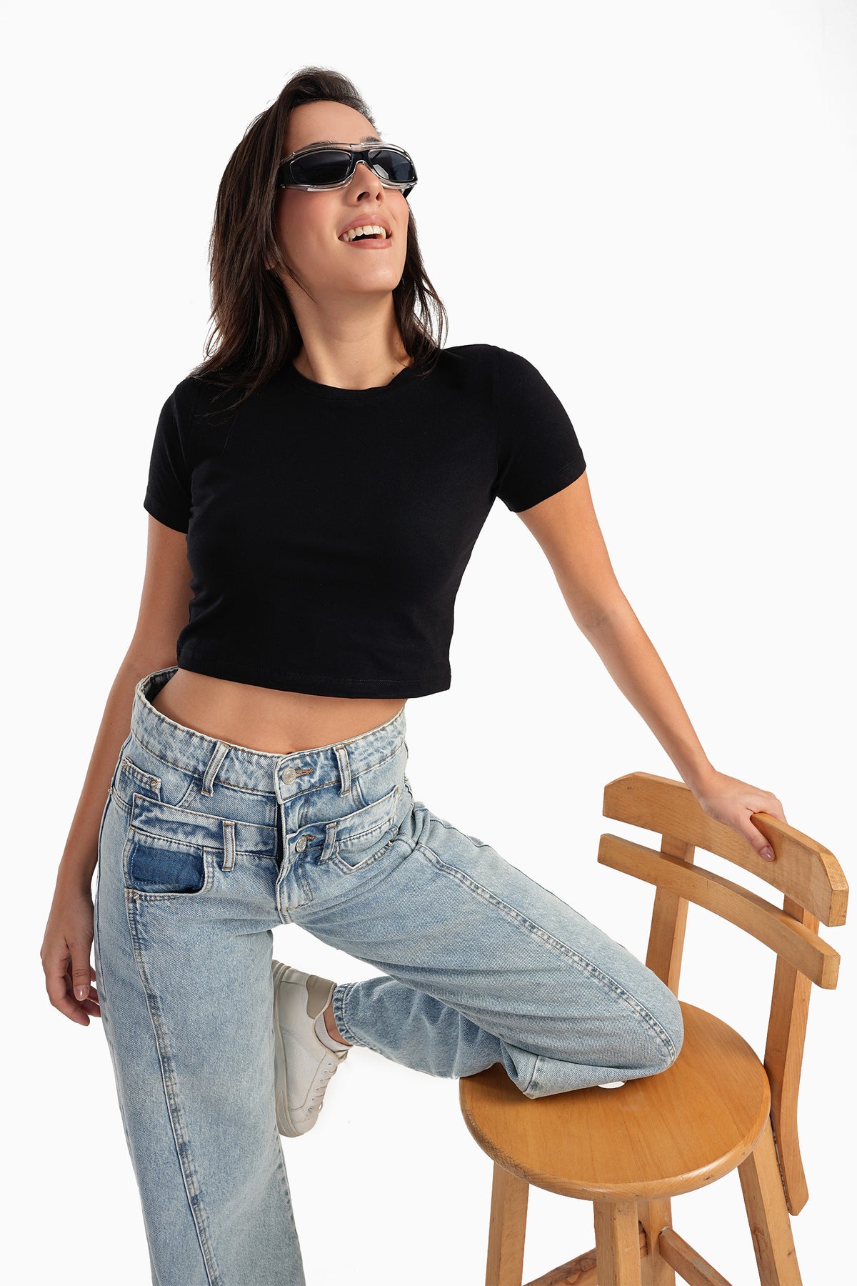 Everyday Cotton Cropped T-Shirt