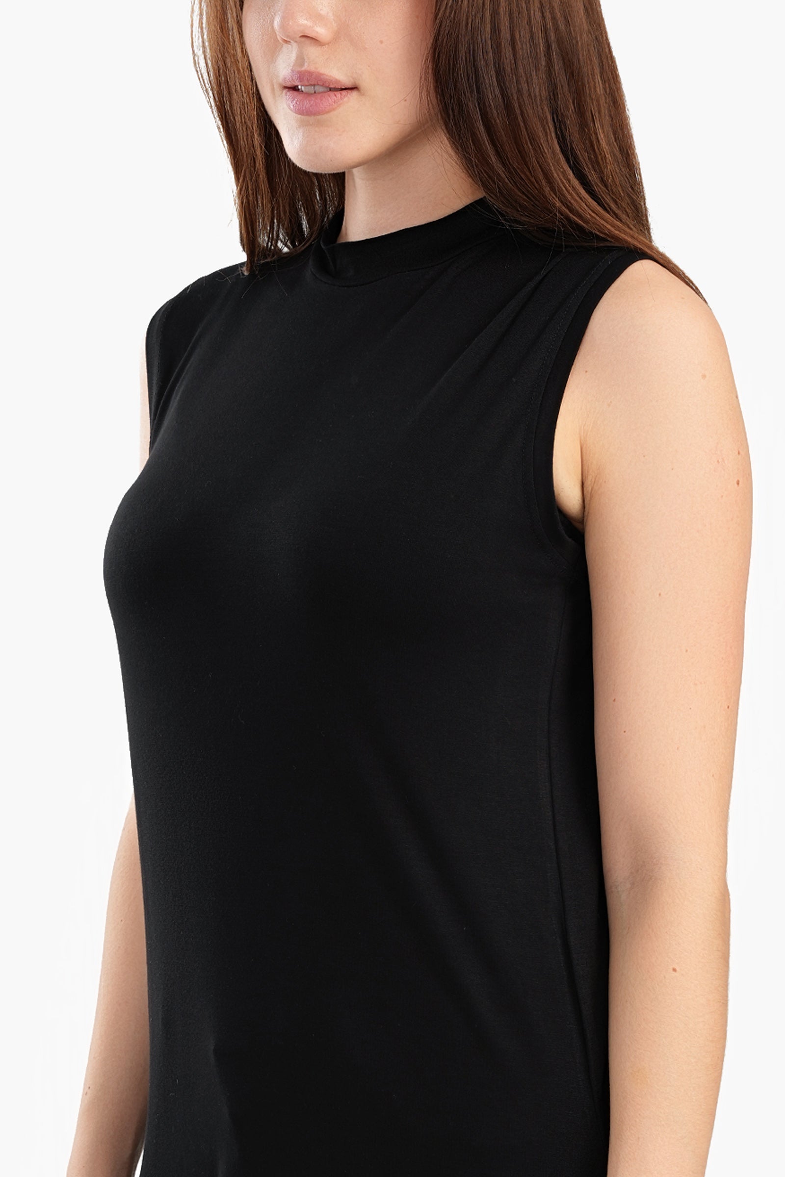 Sleek Viscose Sleeveless Top