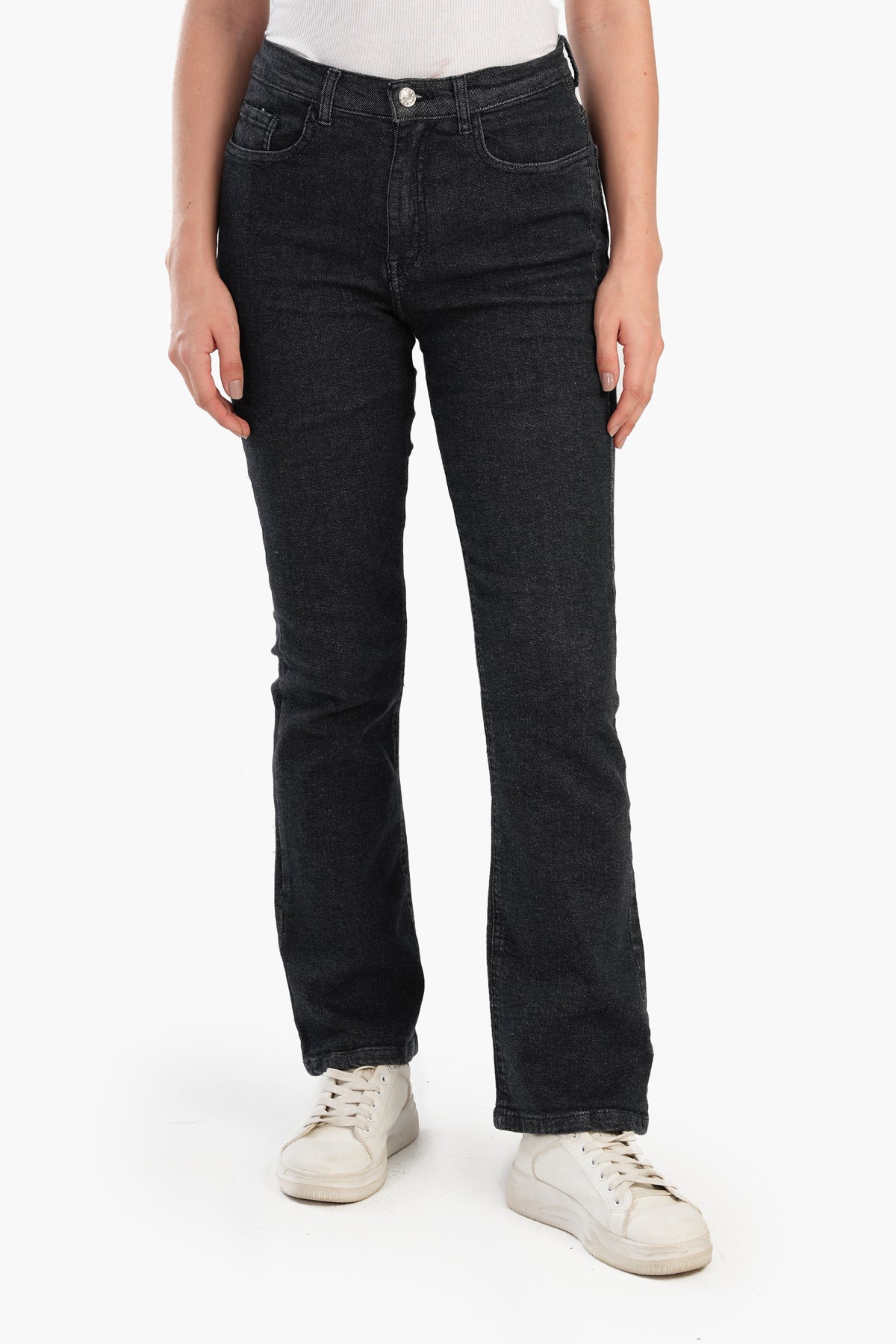 Classic Cotton Flare Jeans