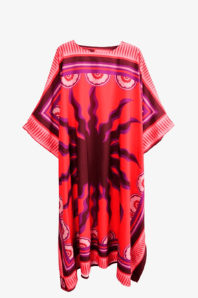 Sun Printed Abaya