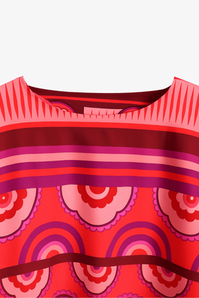 Sun Printed Abaya