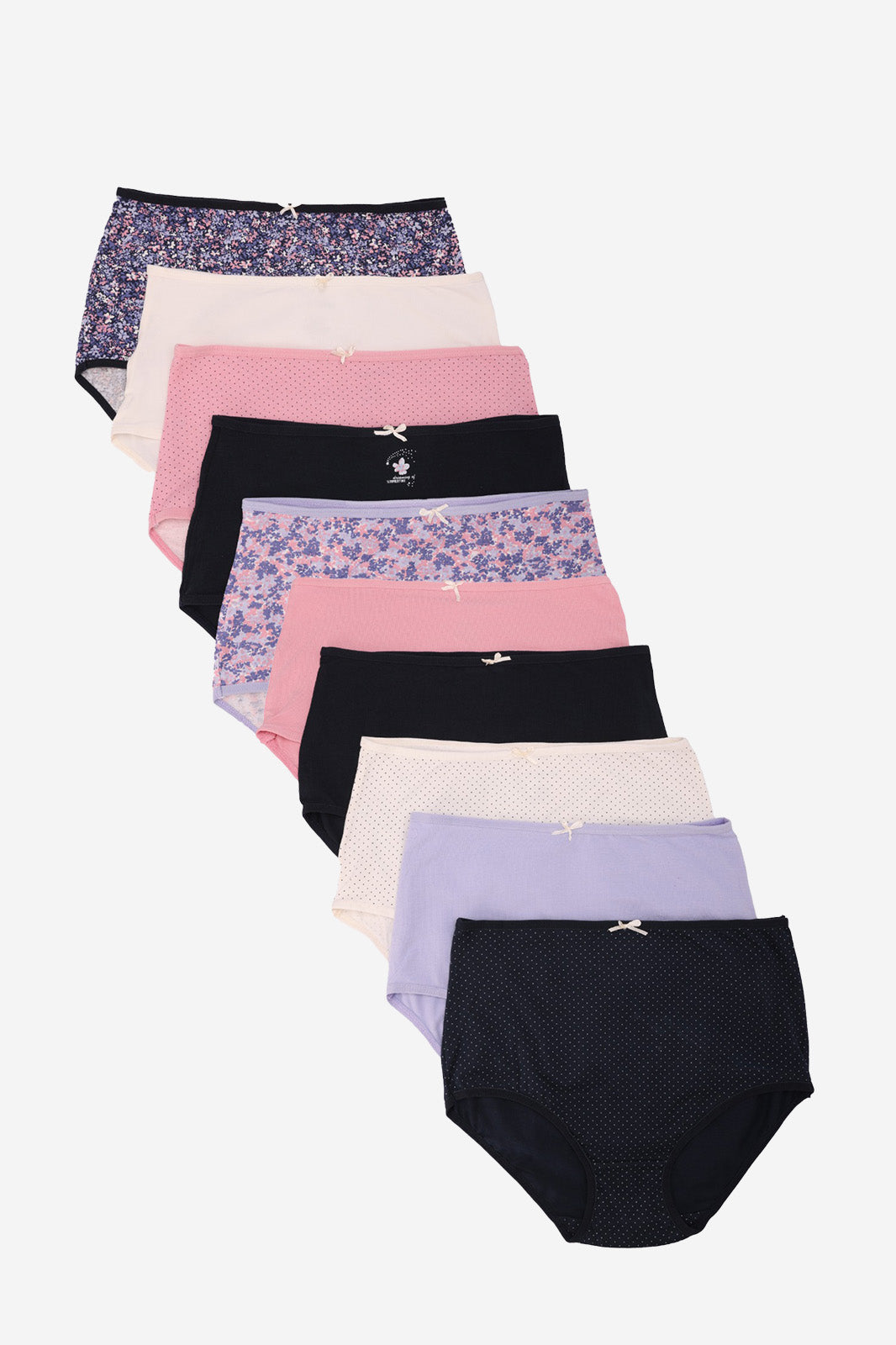 Pack of 10 Full Brief Panties