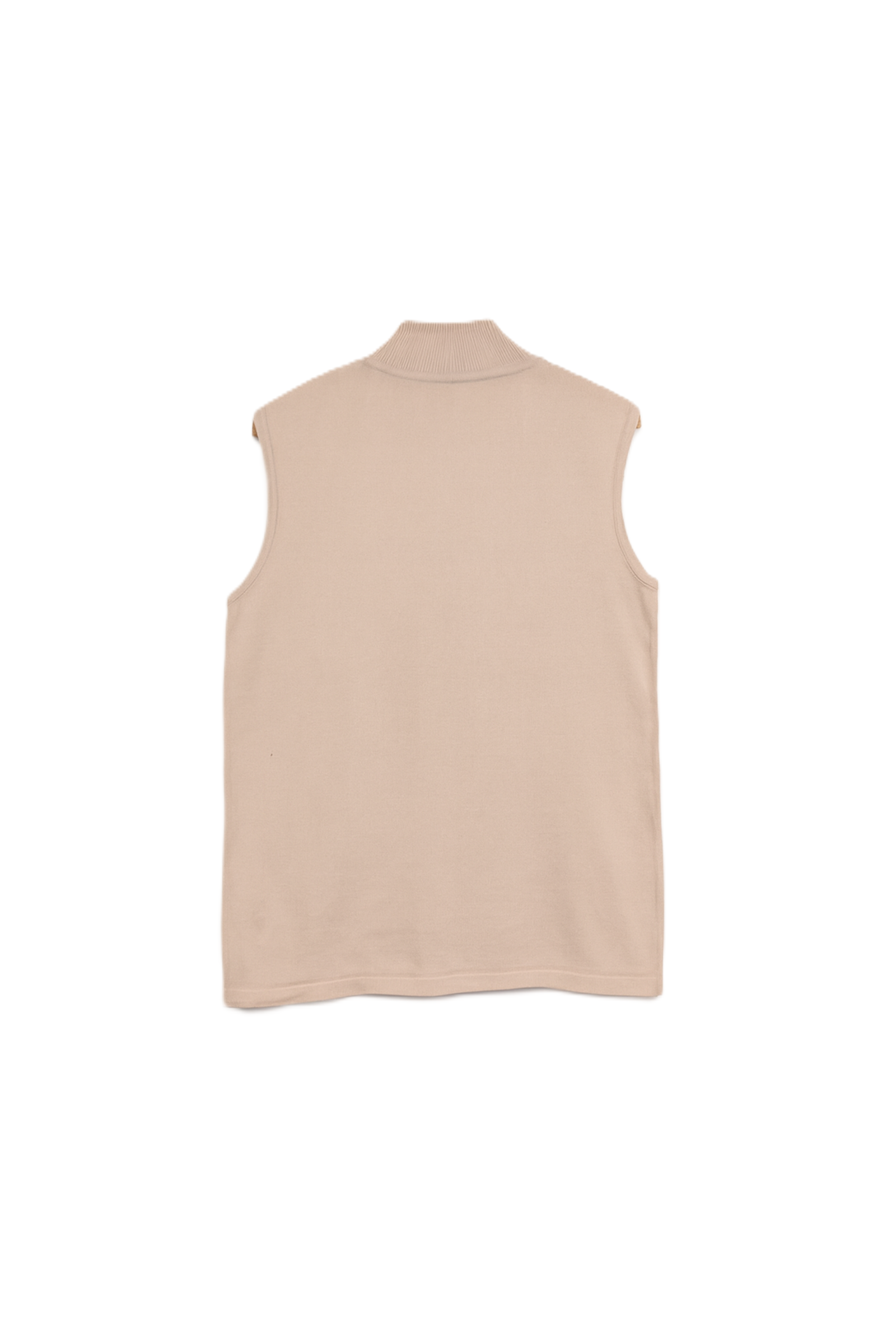 High Neck Sleeveless Pullover