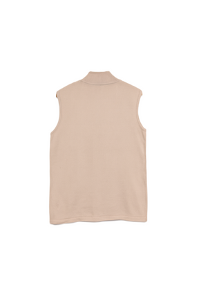 High Neck Sleeveless Pullover