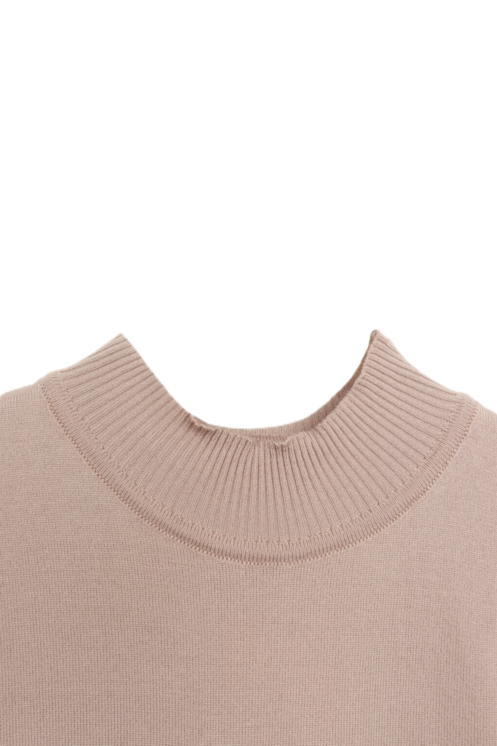 High Neck Sleeveless Pullover