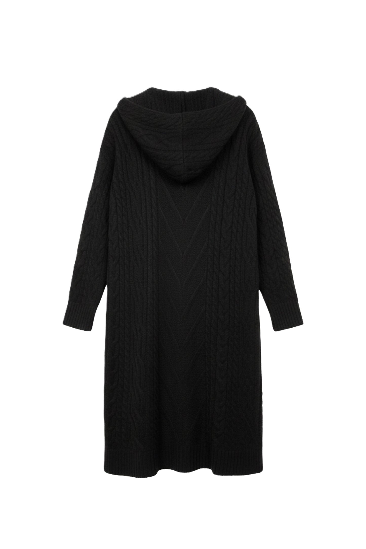 Hooded Midi Cardigan