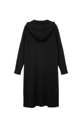 Hooded Midi Cardigan
