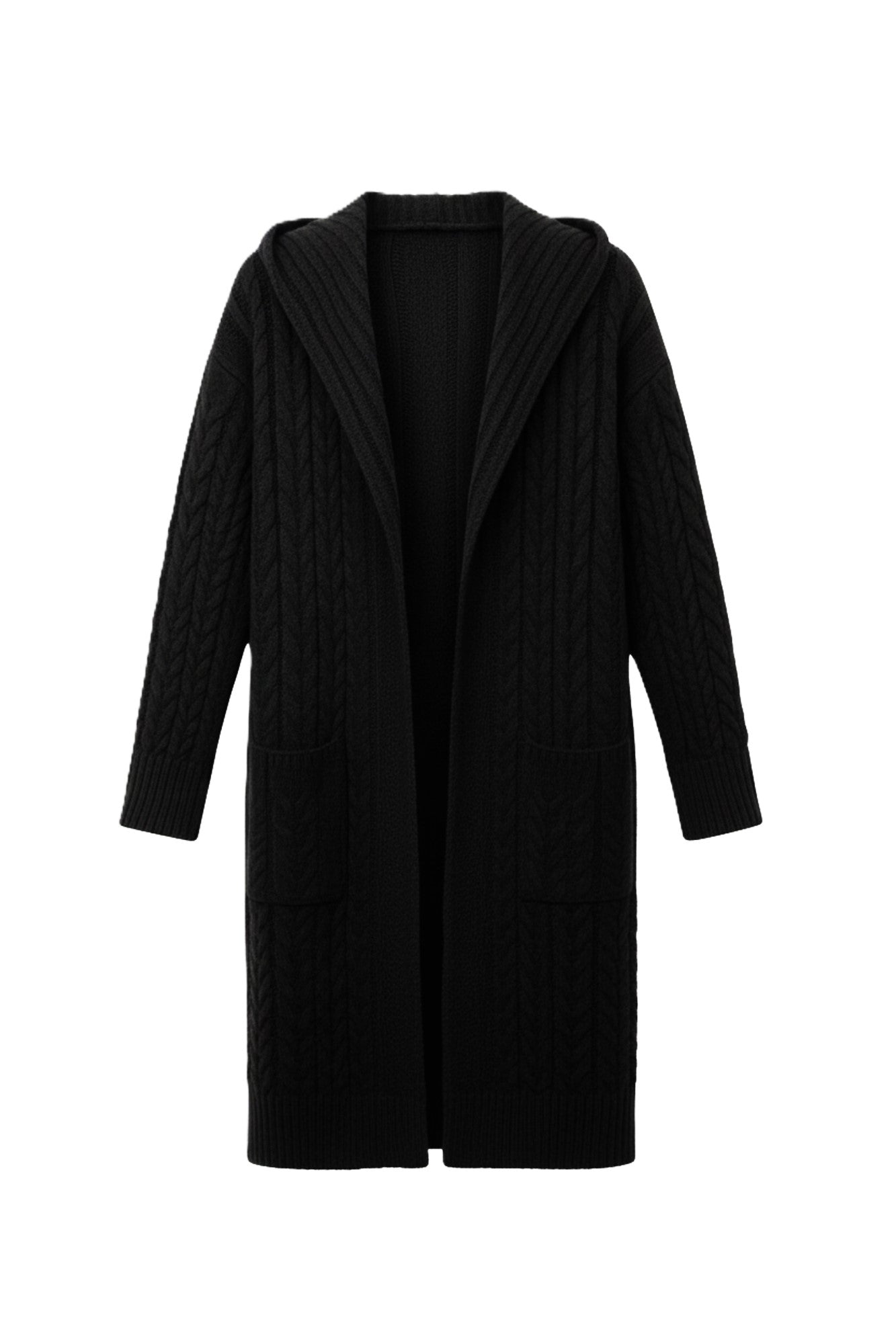 Hooded Midi Cardigan