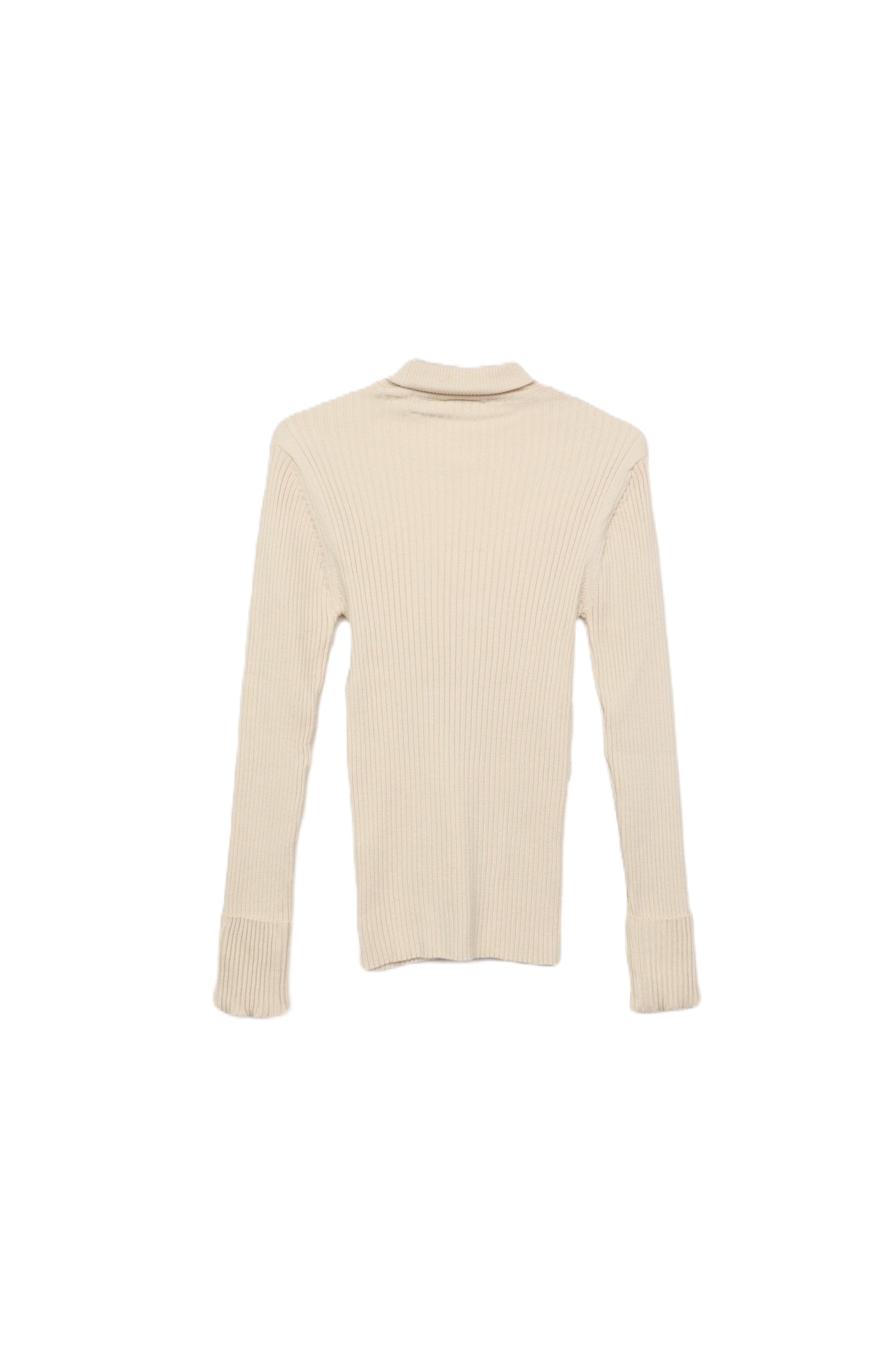 Ribbed Turtleneck Pullover