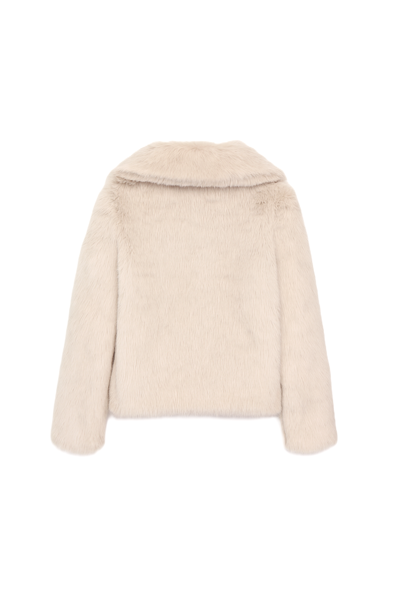 Sherpa Open Neckline Coat