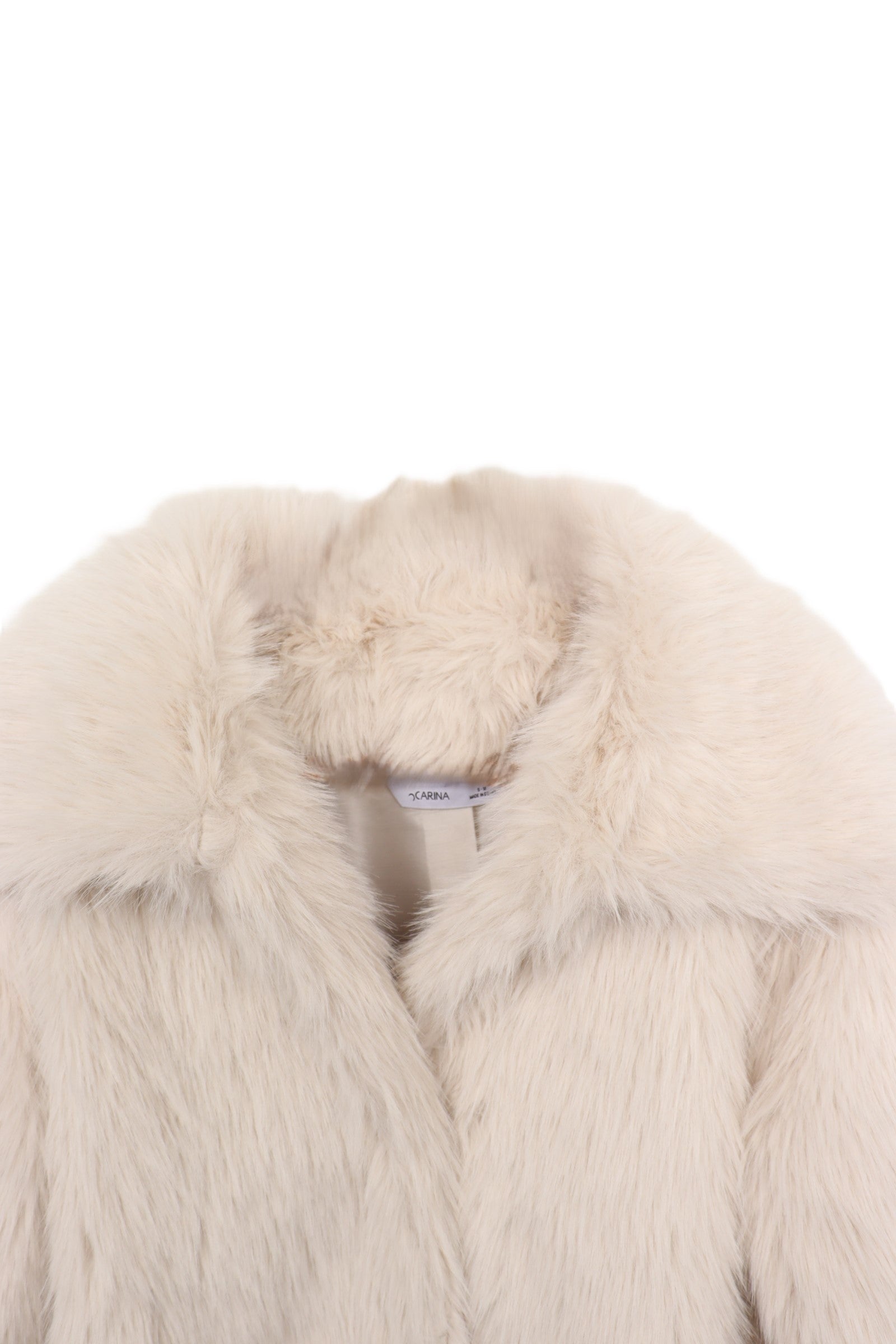 Sherpa Open Neckline Coat