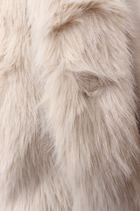 Sherpa Open Neckline Coat