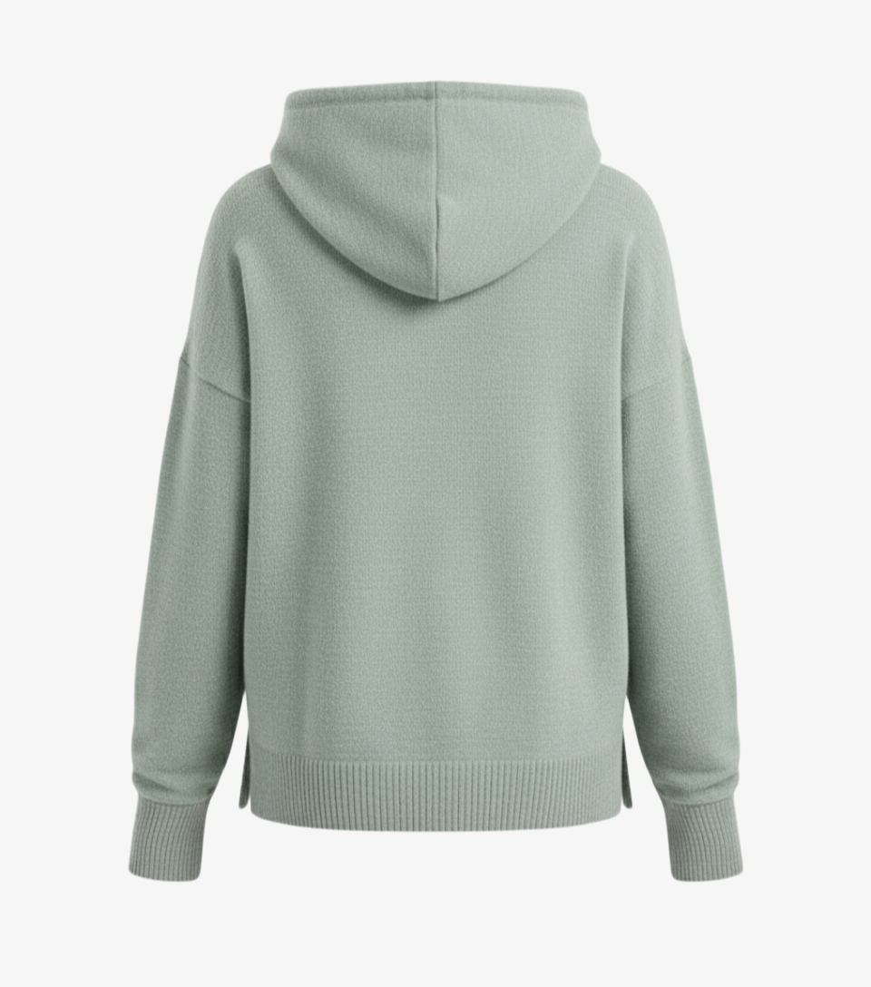 طقم بيجامة تريكو مع غطاء رأس