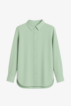 Basic Round Hem Shirt