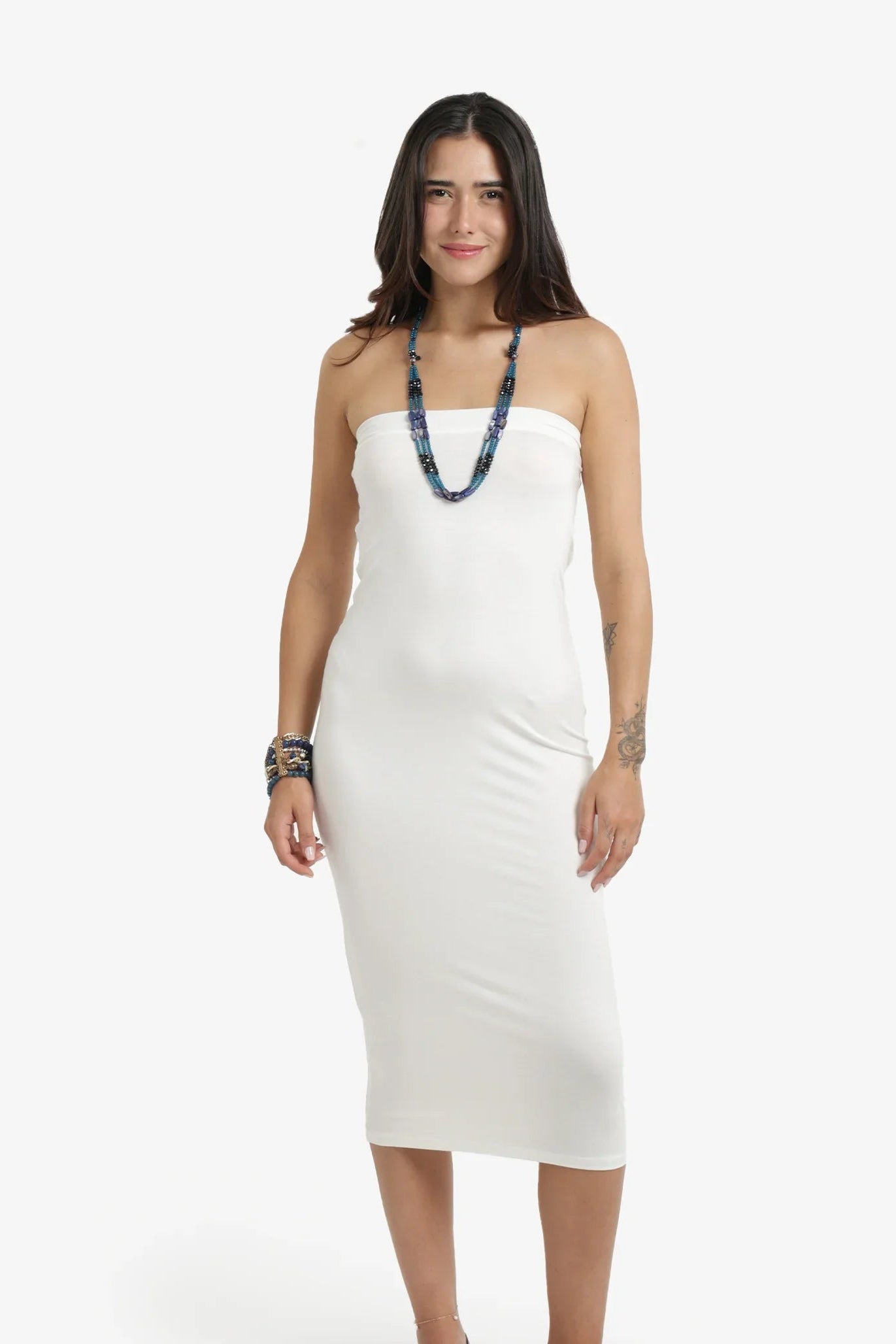 Strapless Slim Dress