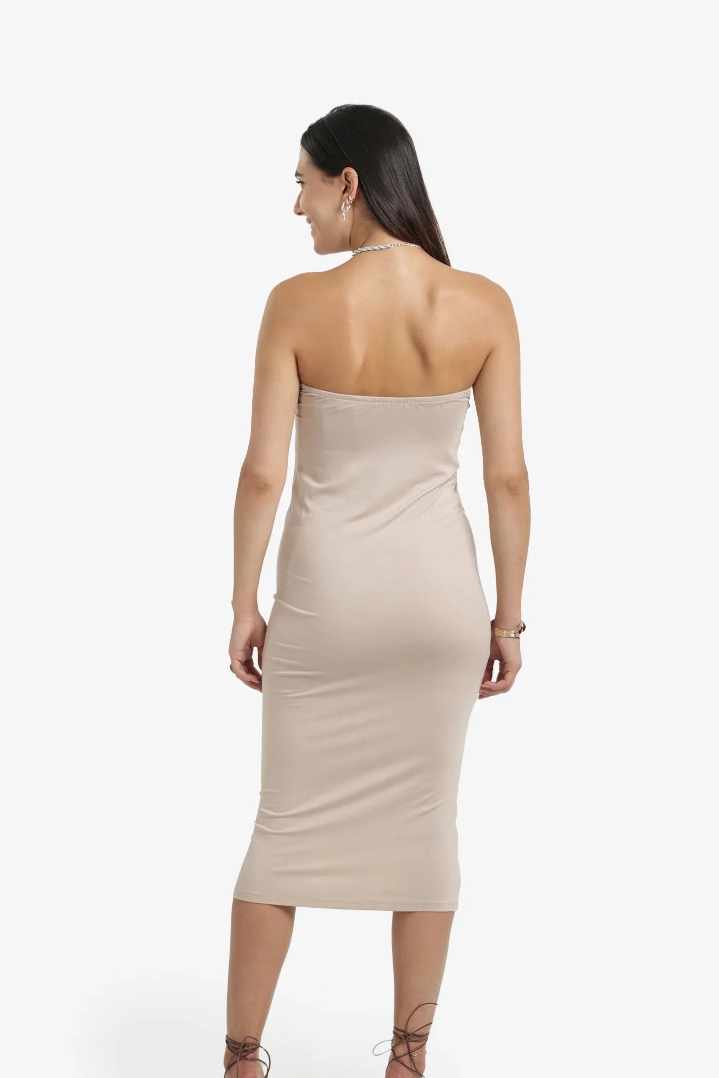 Strapless Slim Dress