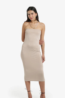 Strapless Slim Dress