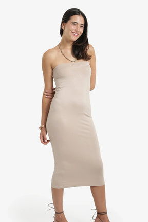 Strapless Slim Dress