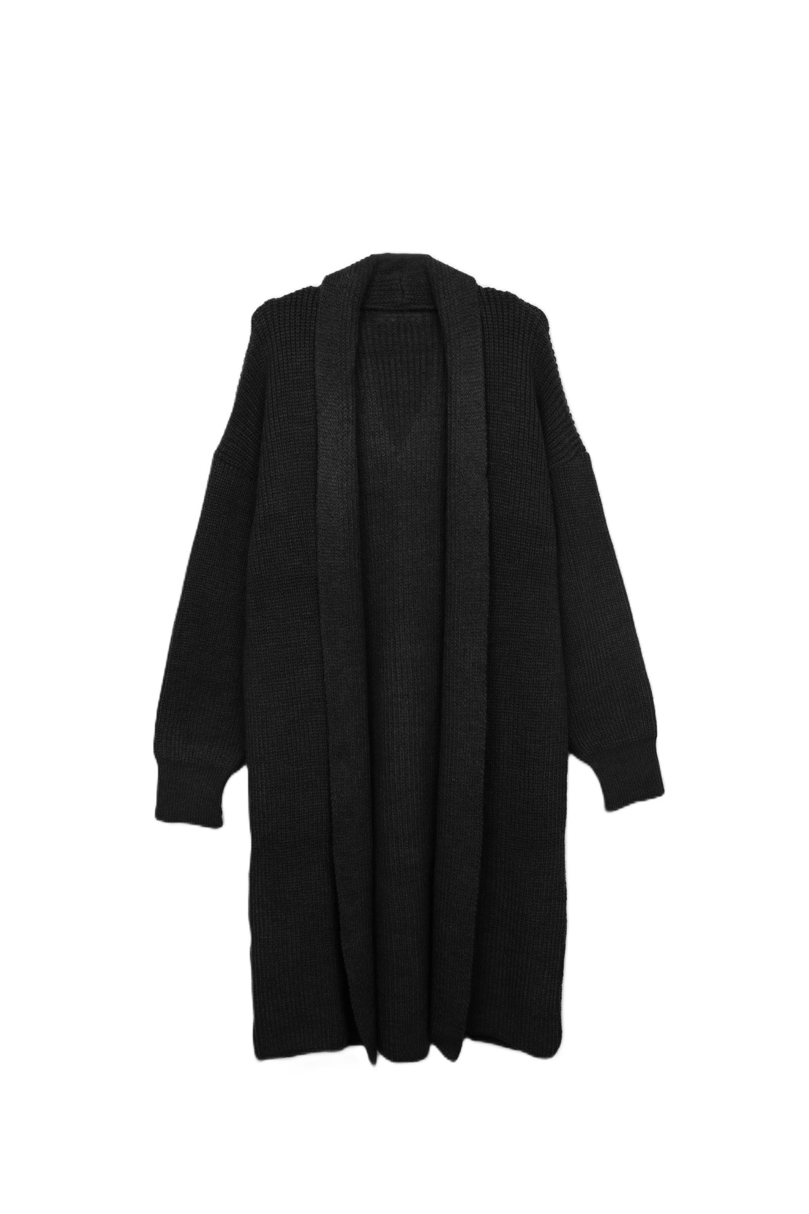 كارديجان واسع بطول الركبة