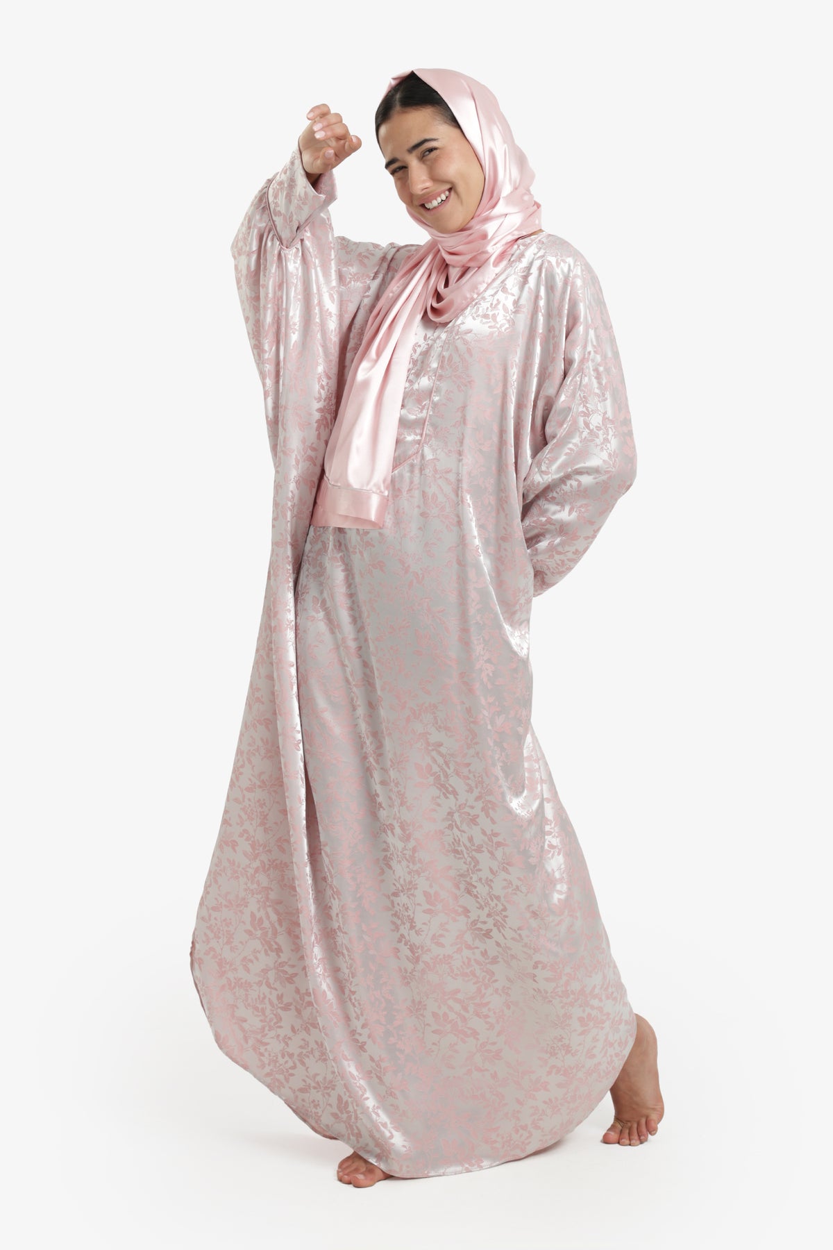 Floral Print Prayer Isdal